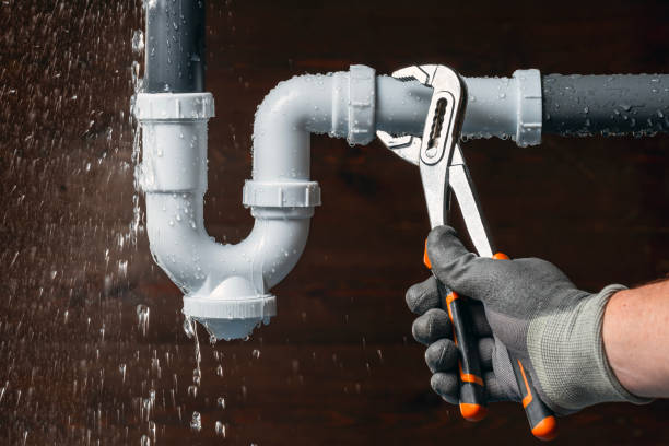 Professional Leak Detection technician working in Fairton, NJ